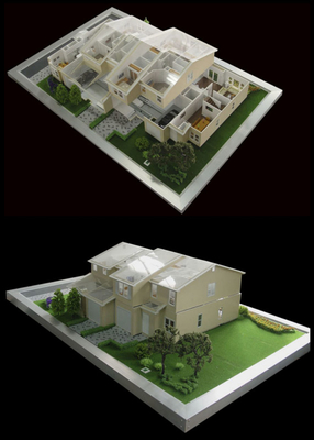 Китай Миниатюрный архитектурноакустический модельный создатель 3D красивейший для здания дома поставщик