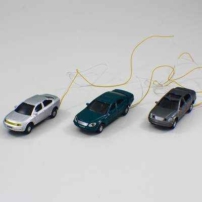 Китай автомобили масштабной модели 1:75 освещения 12V изготовленные на заказ, сплавляют миниую умирают бросания для строя плана обочины поставщик