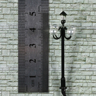 Китай HO Lamppost T51 6V 5cm улицы модельный для освещения плана поезда поставщик