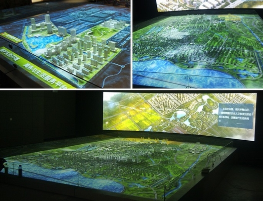 Китай Проекция архитектурноакустическое 3d стены вися моделируя освещение приземляется модель развития поставщик