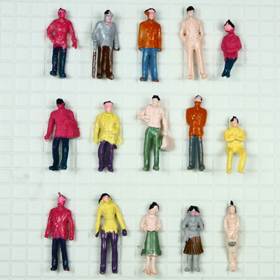Китай Людей масштабной модели 1:100 диаграмма 1.8cm архитектурноакустических рисуя мыжская/материалы для модельного ландшафта поставщик