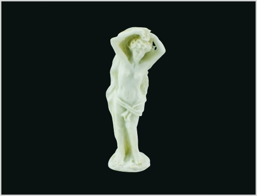 Китай MD07 Jade белого рабочего стола скульптура 3D модель 1.5 * 5 см поставщик