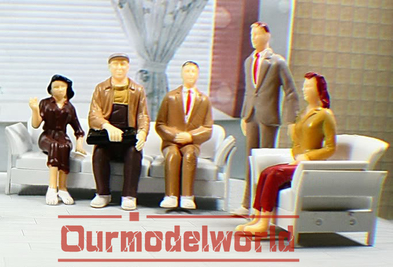 модель миниатюрных нутряных людей 7.0cm женская вычисляет упаковку ODM OEM изготовленную на заказ поставщик