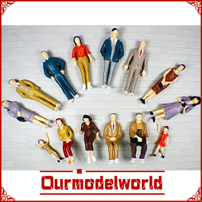 модель миниатюрных нутряных людей 7.0cm женская вычисляет упаковку ODM OEM изготовленную на заказ поставщик