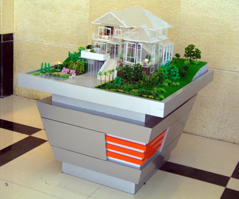 Миниатюрный архитектурноакустический модельный создатель 3D красивейший для здания дома поставщик