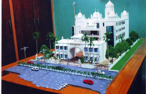 Создатель Gurudwara миниатюрный архитектурноакустический модельный, регионарные модели зодчества поставщик