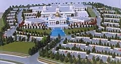 Изготовленный на заказ миниатюрный архитектурноакустический модельный создатель, освещая масштабную модель Gurudwara поставщик