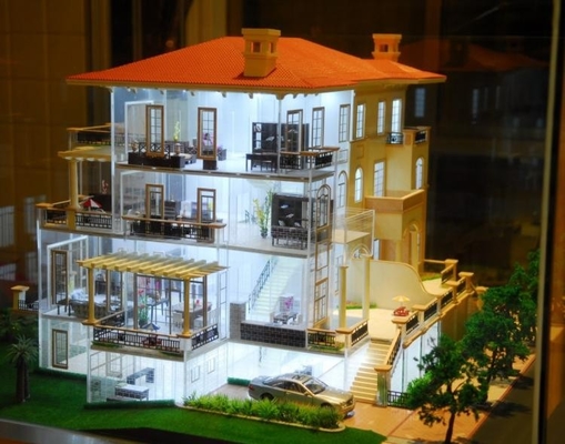 масштабные модели миниатюрной виллы 3D архитектурноакустические/селитебный делать масштабной модели дома поставщик