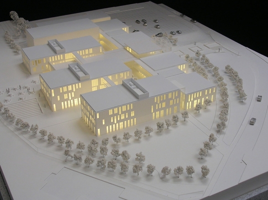 красивейший архитектурноакустический модельный ABS создателя 3D для города возвышается запланирование поставщик