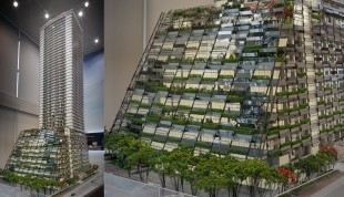 красивейший архитектурноакустический модельный ABS создателя 3D для города возвышается запланирование поставщик