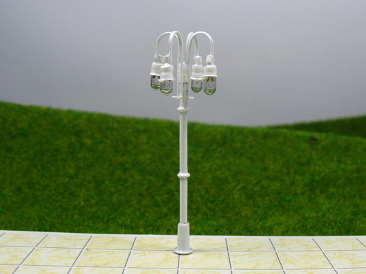Lamppost 5.5cm масштабной модели улицы T53-Custom 6V светящий для HO плана поезда поставщик