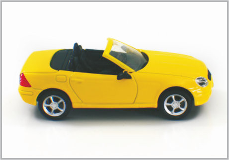1/43 Diecast Benz Sik320 Мерседес автомобилей масштабной модели желтого сплава изготовленный на заказ для собрания поставщик