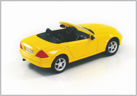 1/43 Diecast Benz Sik320 Мерседес автомобилей масштабной модели желтого сплава изготовленный на заказ для собрания поставщик
