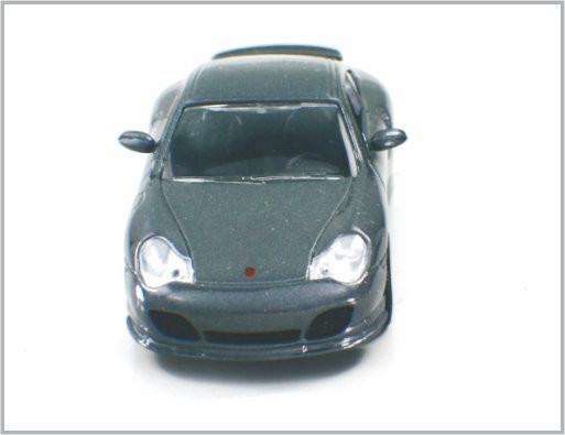 1/43 Diecast автомобиля Порше 911 Turbo масштабной модели сплава черноты углерода изготовленных на заказ для собрания поставщик
