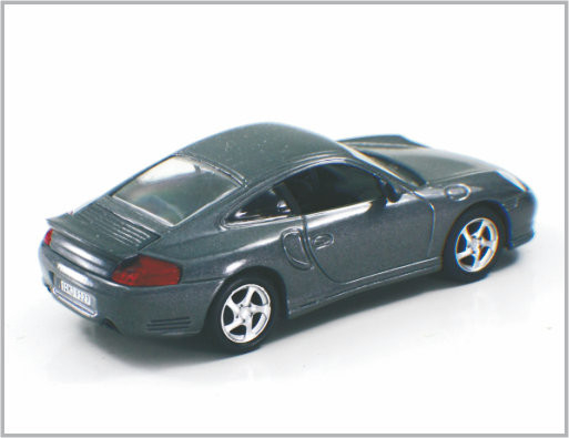 1/43 Diecast автомобиля Порше 911 Turbo масштабной модели сплава черноты углерода изготовленных на заказ для собрания поставщик
