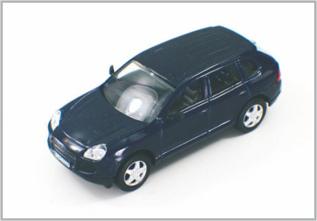 1/43 миниых Diecast автомобиля Порше Cayence масштабной модели сплава сини военно-морского флота изготовленных на заказ поставщик
