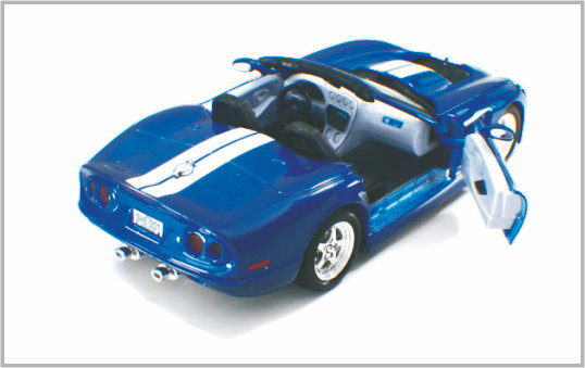 Миниая Diecast серия 1999 Shelby автомобилей масштабной модели сплава голубая изготовленная на заказ 1 как подарок поставщик