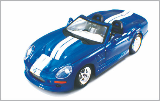 Миниая Diecast серия 1999 Shelby автомобилей масштабной модели сплава голубая изготовленная на заказ 1 как подарок поставщик