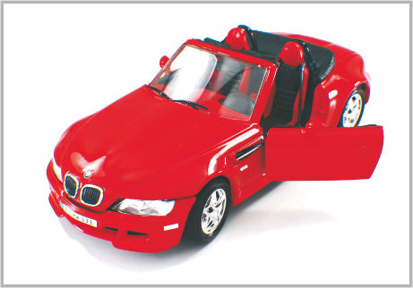 1/24 Diecast родстера BMW автомобилей масштабной модели сплава красных изготовленных на заказ как домой Decoratio поставщик