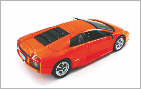 1/24 Diecast murcielag Decoratio Lamboighini автомобилей масштабной модели сплава оранжевокрасное изготовленное на заказ поставщик