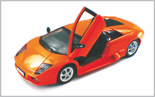 1/24 Diecast murcielag Decoratio Lamboighini автомобилей масштабной модели сплава оранжевокрасное изготовленное на заказ поставщик