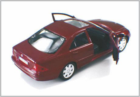 1/24 Diecast темнота сплава - красный изготовленный на заказ тип Mercedes-Benz автомобилей масштабной модели как Decoratio поставщик